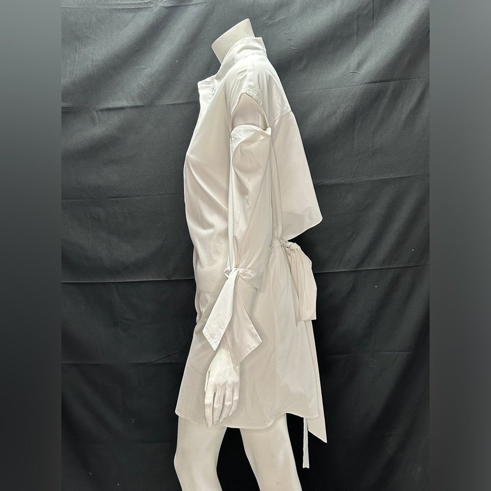 Milly Size 8 Open Shoulder, Open Back, Button Up … - image 3